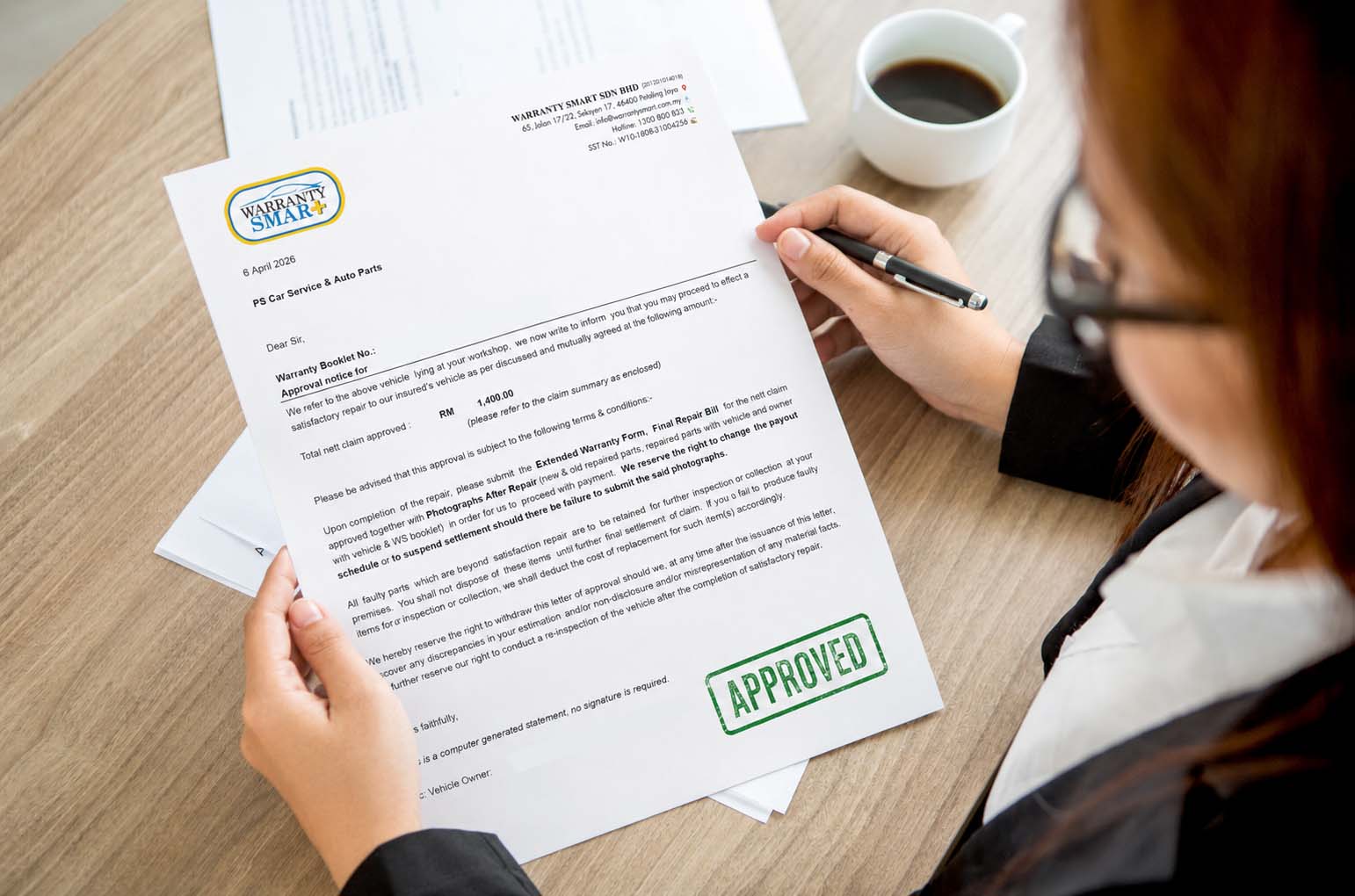 Proven warranty claims track record