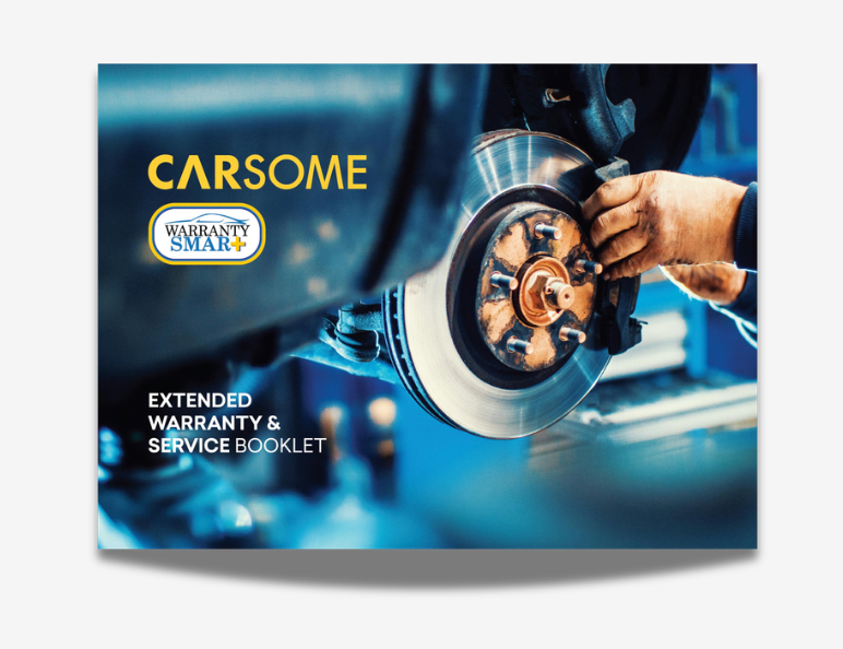 Carsome Certified warranty program brochure